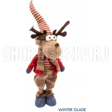 WINTER GLADE Фигурка Олень 95 см на телескопических ногах F4395 WINTER GLADE Фигурка Олень 95 см на телескопических ногах F4395