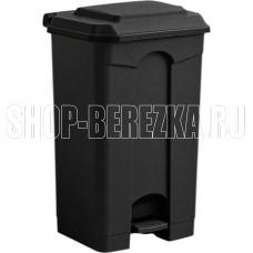 SVIP Бак для мусора с педалью 80 л черный