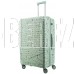 LENDA Чемодан (44-34-S) МОЗАИКА мятный