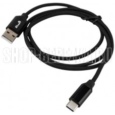 ELTRONIC USB кабель для USB Type-C 1.0м ( 1-26) 3A/60W TPE оплетка (черный) в пакете ELTRONIC USB кабель для USB Type-C 1.0м ( 1-26) 3A/60W TPE оплетка (черный) в пакете