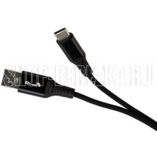 ELTRONIC USB кабель для USB Type-C 2.0м ( 1-36) 3A/60W TPE оплетка (черный) в пакете ELTRONIC USB кабель для USB Type-C 2.0м ( 1-36) 3A/60W TPE оплетка (черный) в пакете