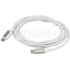 ELTRONIC Кабель Type-C to Type-C 2.0м ( 1-31) 3.0A/60W TPE оплетка (белый) в пакете ELTRONIC Кабель Type-C to Type-C 2.0м ( 1-31) 3.0A/60W TPE оплетка (белый) в пакете