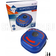 NOVA BRIGHT АК-30, 150 PSI, 12В, цифровой манометр с автостопом, LED-фонарь