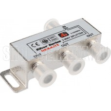 REXANT (05-6102) Делитель сигнала на 3 ТВ SILVER