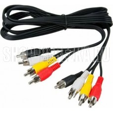 REXANT (17-0301) 4х4 RCA 1,0м