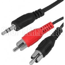 REXANT (17-4202) 3.5мм х 2RCA 1.5м