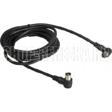 REXANT (18-0014) TV PLUG-TV JACK 3м угловой, черный