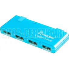 SMARTBUY (SBHA-6110-B) 4 порта синий