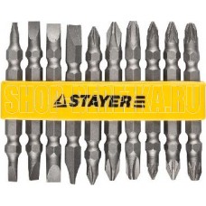 STAYER MASTER 2605-H10_z01 набор бит в держателе (уп.10шт)