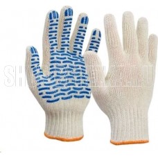 REXANT (09-0201) х/б с покрытием ПВХ Волна , белые (20) REXANT (09-0201) х/б с покрытием ПВХ Волна , белые (20)