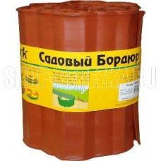 PARK бордюр для газонов, грядок h 20см (256011) красный