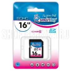 SMARTBUY (SB16GBSDCL10-00LE ) SDHC 16GB Class10