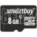 SMARTBUY (SB8GBSDCL10-01) MicroSDHC 8GB Сlass10 + адаптер