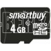 SMARTBUY (SB4GBSDCL10-01) MicroSDHC 4GB Class10 + адаптер