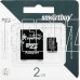 SMARTBUY (SB2GBSD-01) MicroSD 2GB+адаптер
