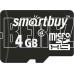 SMARTBUY (SB4GBSDCL4-01) MicroSDHC 4GB Class4 + адаптер