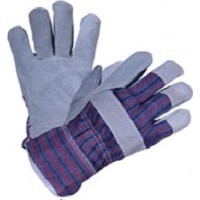 REXANT (09-0251) перчатка спилковая, класс AB