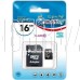 SMARTBUY (SB16GBSDCL10-01) MicroSDHC 16GB Сlass10 + адаптер