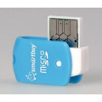 SMARTBUY (SBR-706-B) MicroSD голубой