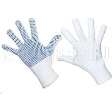 REXANT (09-0260) Перчатки нейлоновые, белые (10)