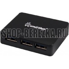 SMARTBUY (SBHA-6000-K) USB3.0 4 порта черный