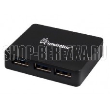 SMARTBUY (SBHA-6000-K) USB3.0 4 порта черный