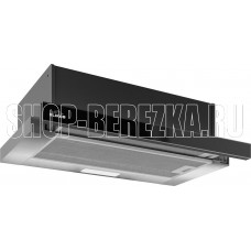 Elikor Интегра GLASS 45Н-400-В2Д нержавеющая сталь/стекло черное